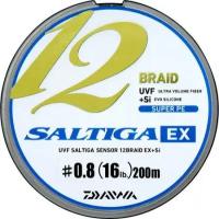 Шнур плетеный Daiwa Saltiga EX 12 Braid UVF +SI (200m #1.5)