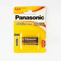 Батарейка Panasonic Alkaline Power, 1.5 В, LR03 BL2