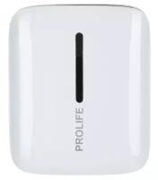 Универсальные внешние аккумуляторы Prolife Аккумулятор Prolife PWB01-10000 White
