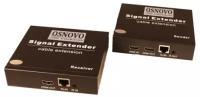 Комплект OSNOVO TLN-Hi/2+RLN-Hi/2 передатчик+приемник, для передачи HDMI, ИК управления, RS232 по сети Ethernet. Расстояние передачи "точка-точка" до
