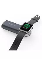 Power bank с магнитным креплением для Apple Watch - MiPow Power Tube 6000