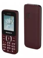 Мобильный телефон MAXVI Телефон C3i, красное вино