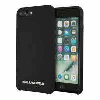 Чехол Karl Lagerfeld Silicone для iPhone 7 Plus/8 Plus, черный