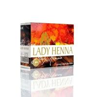 Краска для волос на основе хны Леди Хенна (Lady Henna), 6х10 г. (Каштановый)