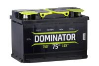 Аккумулятор DOMINATOR 6ст- 75 (L) прямая полярность