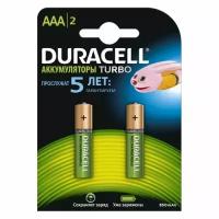 Аккумуляторная батарея Duracell HR03-2BL 800mAh 2 шт