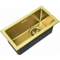 Кухонная мойка ZorG Inox Pvd SZR-2344-G BRONZE