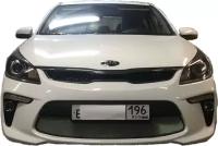 Защитная сетка на решетку радиатора KIA RIO 4 2017->