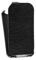 Кожаный чехол для BQ BQS-4001 Oxford Cojess Ultra Slim Case (Черный)