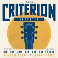 Струны для акустической гитары La Bella Criterion C500T 10-50