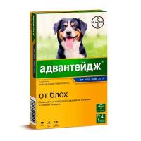 Средств от блох для собак Bayer GL GL Адвантейдж, 4 пипетки (0.03 кг)