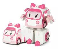 Машинка Robocar Poli Silverlit Эмбер трансформер, скорая помощь, 10 см