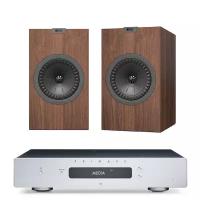 C полочной акустикой PULT.ru Primare i15 MM Titan + KEF Q-150 Walnut