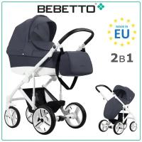 Детская коляска 2 в 1 Bebetto Magnum 230_BIA