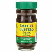 Café Bustelo, Espresso, растворимый кофе без кофеина, 3,5 унции (100 г)