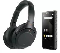 Наушники и плеер Sony Walkman NW-ZX507 black + WH-1000XM4 black