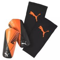 Щитки Puma ftblNXT Ultimate Flex, 03077606, оранжевый, черный, размер M