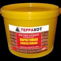 Мастика клеящая влагостойкая, жаростойкая "Терракот", 2,5 кг