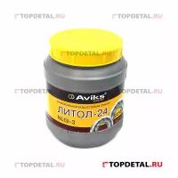 Смазка ЛИТОЛ-24 800 гр. Aviks (банка пластиковая)