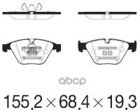 Колодки Тормозные Передние Sp2210 Sangsin brake арт. SP2210