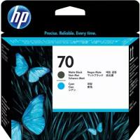 Печатающая головка HP 70 C9404A Matte Black + Cyan printhead