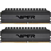 Оперативная память Patriot Memory DDR4 32Gb (2x16Gb) 3000MHz pc-24000 Viper Steel