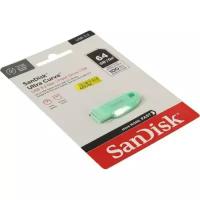 Флешка Sandisk Ultra Curve SDCZ550-064G-G46G 64 Гб Blue