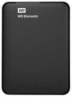 Внешний жесткий диск 2Tb Western Digital Elements Portable (WDBU6Y0020BBK-WESN), черный