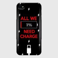 Чехол для iPhone 4 All we need charge