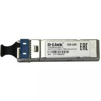 D-Link Сетевое оборудование 330R 10KM A1A WDM SFP-трансивер с 1 портом 1000Base-BX-U Tx:1310 нм, Rx:1550 нм для одномодового оптического кабеля до