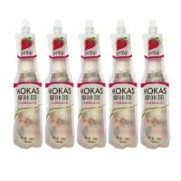 Напиток Mokas с кусочками желе Клубника (5 шт. по 180 мл)