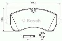 BOSCH 0986494194 Колодки тормозные дисковые перед