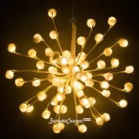 Kaemingk Светодиодное украшение Ежик - Снежные Шарики 45 см, 72 теплых белых LED ламп 492731