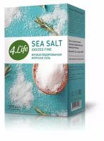 Соль пищевая 4Life морская йодированная, 1 кг