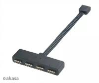 Кабель разветвитель AKASA AK-CBLD02-10BK