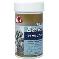 8 in 1 EXCEL витамины, Brewers Yeast с пивными дрожжами и чесноком для собак и кошек, уп. 140 таблеток