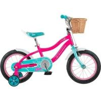 Велосипед Schwinn 14" Elm + корзина детский, розовый