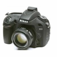 Силиконовый противоударный чехол для фотоаппарата Nikon D7000 черный