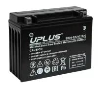 Аккумулятор мото UPLUS High Performance EB24-3 21 Ah 330 A (Y50-N18L-A/YTX24HL/YTX24HL-BS/Y50-N18L-A3) ОП (205x87x162) 205x87x162