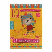 Айрис-пресс Умный блокнот «75 лабиринтов»