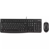 Набор периферии Клавиатура + мышь Logitech Desktop MK120 (черный)