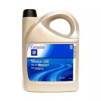 Моторное масло General Motors Motor Oil Dexos1 5W-30, 5 л