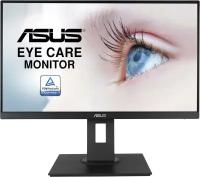 ASUS VA24EHE 23.8" Wide LED IPS monitor, 16:9, FHD 1920x1080, 5ms(GTG), 250 cd/m2, 100M:1 (3000:1), 178°(H), 178°(V), D-Sub, DVI-D, HDMI, 75 Hz, VESA 100x100 mm, Kensington lock, Flicker free, black, HDMI cable
