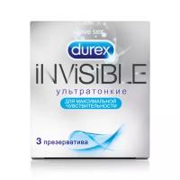 Презервативы Durex Invisible 3шт