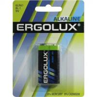 Батарейка Ergolux 6LR61 BL-1 Крона