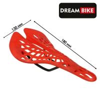 Dream Bike Седло Dream Bike спорт, пластик, цвет красный