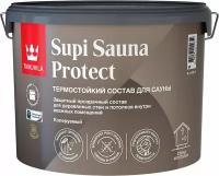 Состав для сауны SUPI SAUNA PROTECT EP полуматовый 9 л
