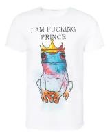 футболка BISIBIGLIO FROG PRINCE белый+принт l