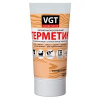 VGT герметик силиконизированный для заделки швов и стыков полов, картридж, дуб (310мл)