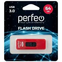 USB Флеш-накопитель USB накопитель Perfeo 3.0 64GB S05 Red